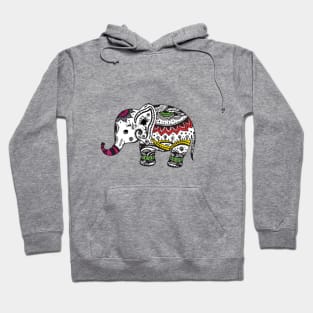 Oriental Cute Elephant - Hoodie